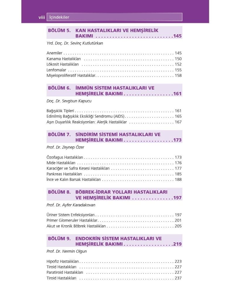 İç Hastalıkları Hemşireliği Akıl Notları