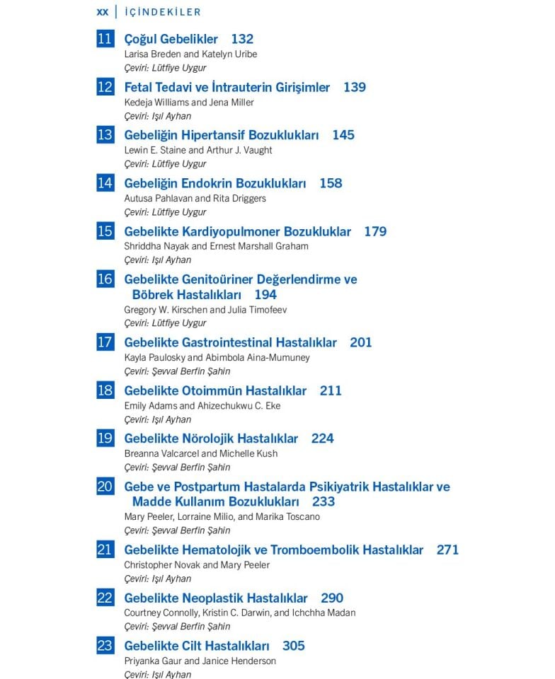 Johns Hopkins Jinekoloji ve Obstetrik El Kitabı Yedinci Baskı