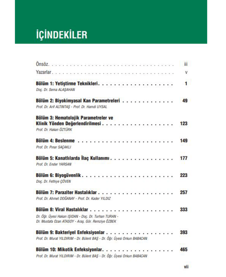 Kanatlı Hekimliği