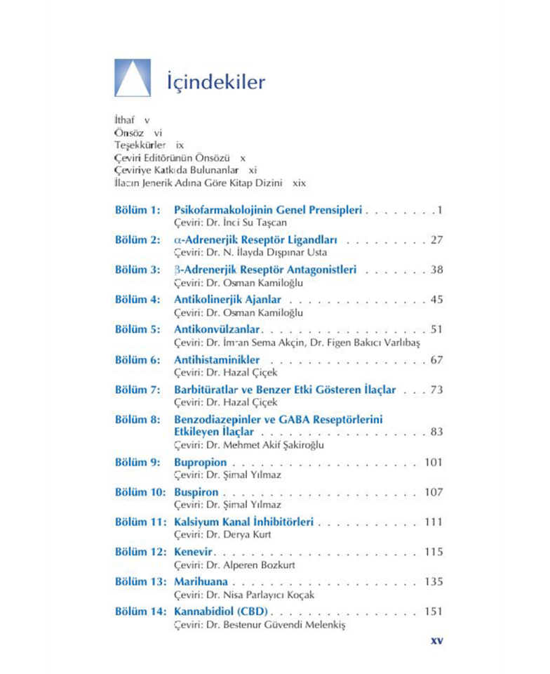 Kaplan & Sadock Psikiyatrik İlaç Tedavisi El Kitabı 8. Baskı
