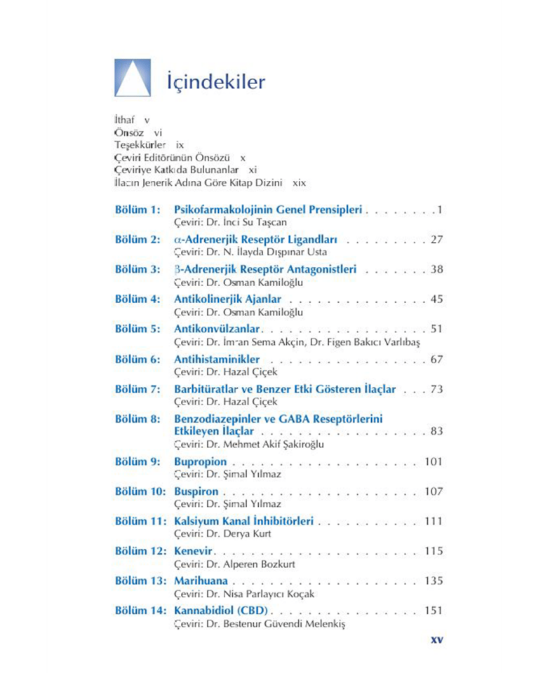 Kaplan & Sadock Psikiyatrik İlaç Tedavisi El Kitabı 8. Baskı