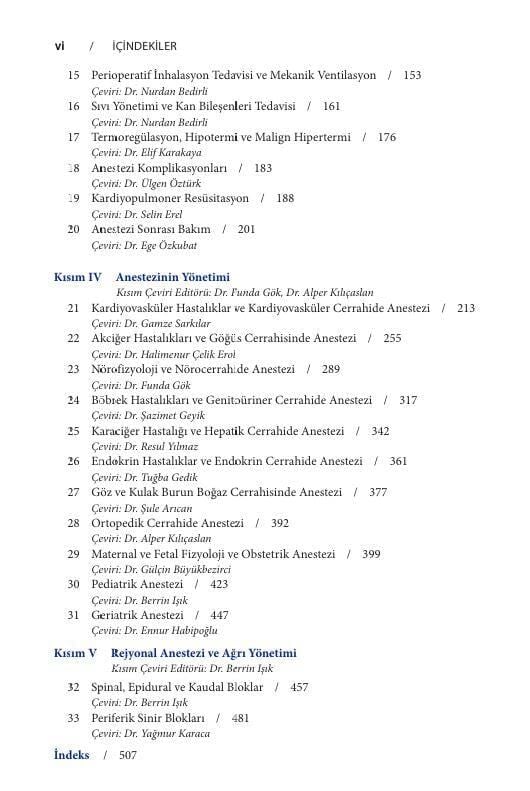 Morgan & Mikhail Klinik Anesteziyoloji El Kitabı
