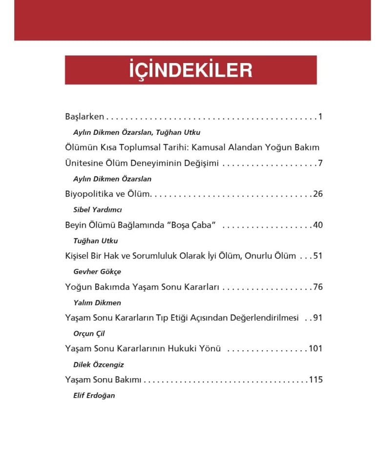 Ölümle Yüzleşmek Yoğun Bakım İle Değişenler