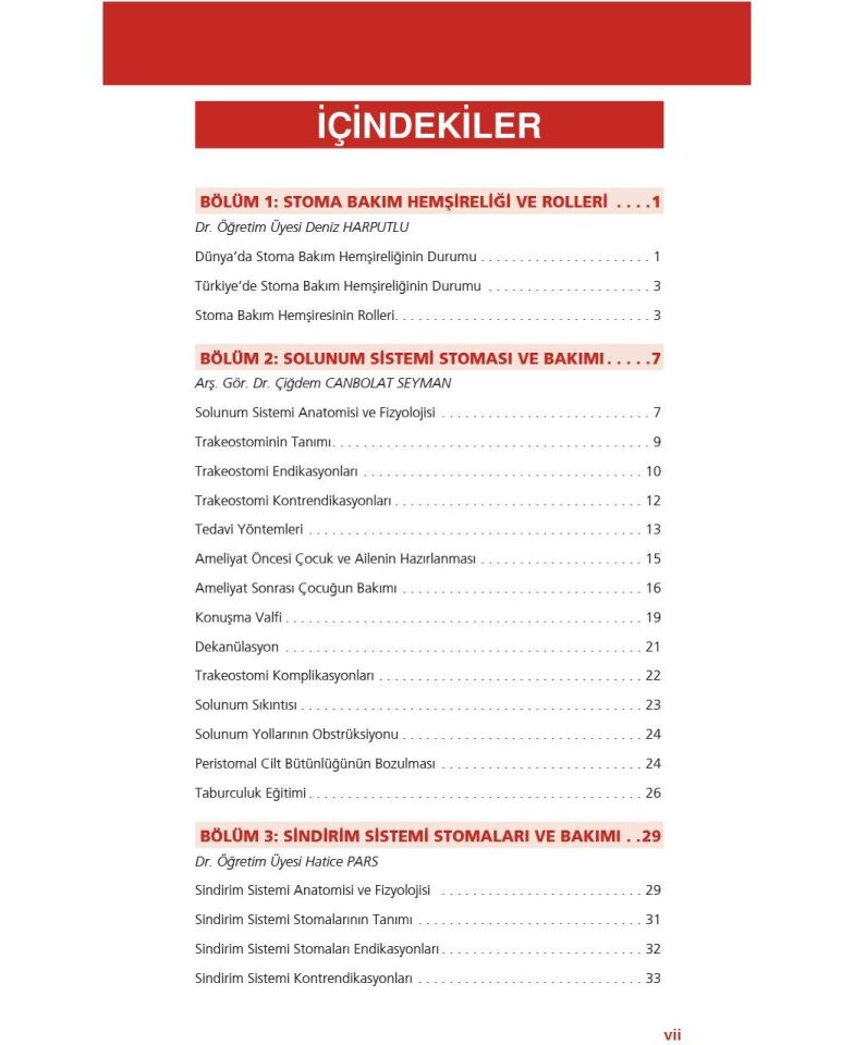 Pediatrik Stomalar ve Hemşirelik Bakımı