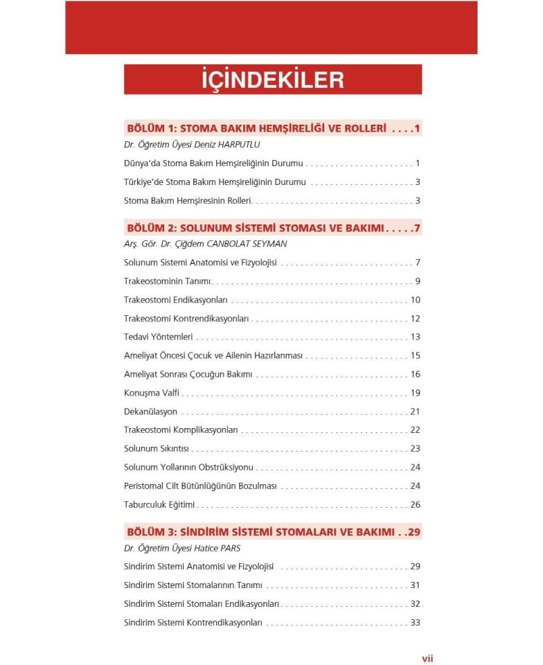 Pediatrik Stomalar ve Hemşirelik Bakımı