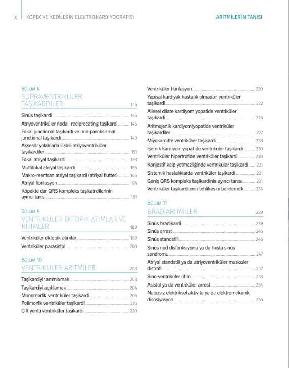 SANTİLLİ - Köpek ve Kedilerin Elektrokardiyografisi - Aritmilerin Tanısı