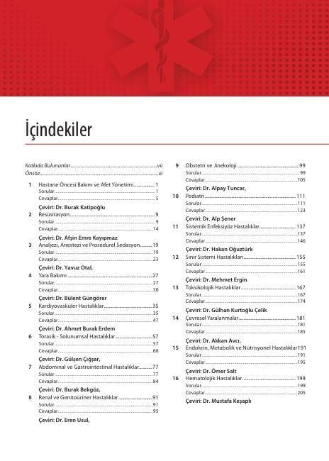 Tintinalli Acil Tıp Sınav Ve Yeterlilik İçin Gözden Geçirme