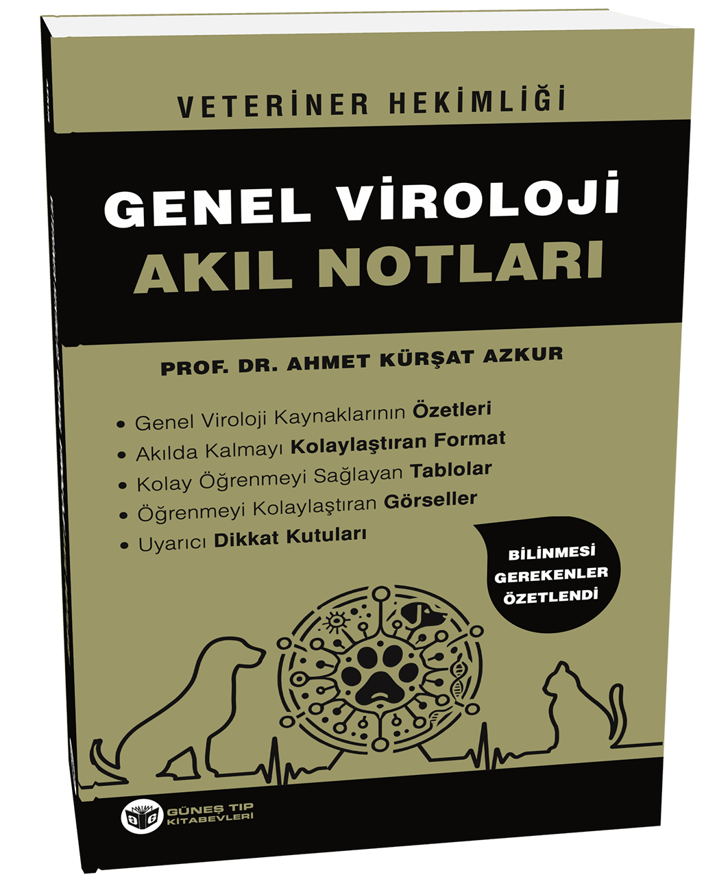 Veteriner Hekimliği Genel Viroloji Akıl Notları (En Fazla Okunan Kitap Serisinden)