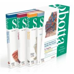 Sobotta İnsan Anatomisi Atlası Seti 4 Cilt ( 25. En Son Baskı - Türkçe 13. En Son Baskı)