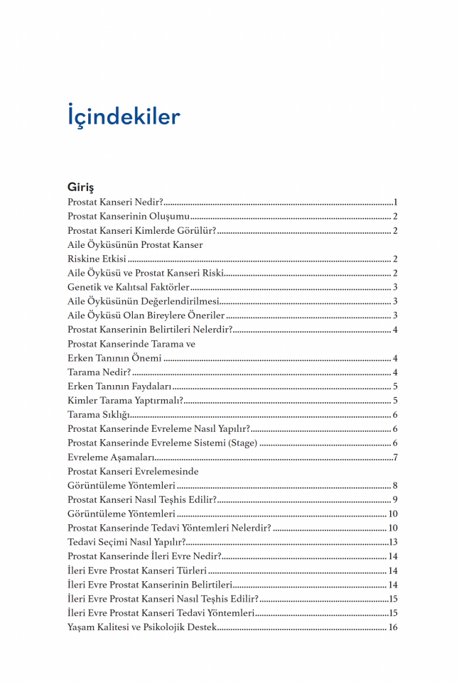 Prostat Kanserinde Beslenme ve Egzersiz