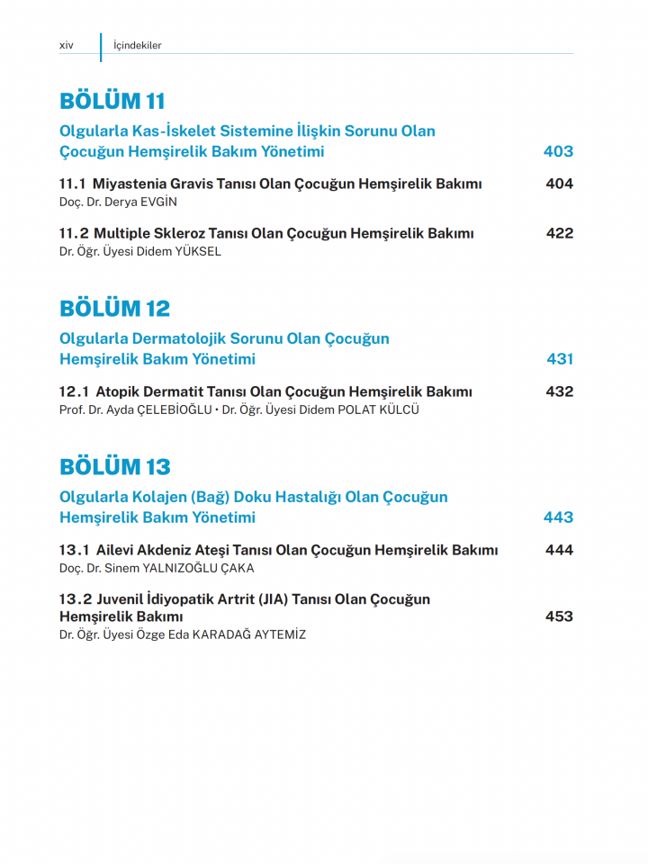 Olgularla Pediatri Hemşireliği