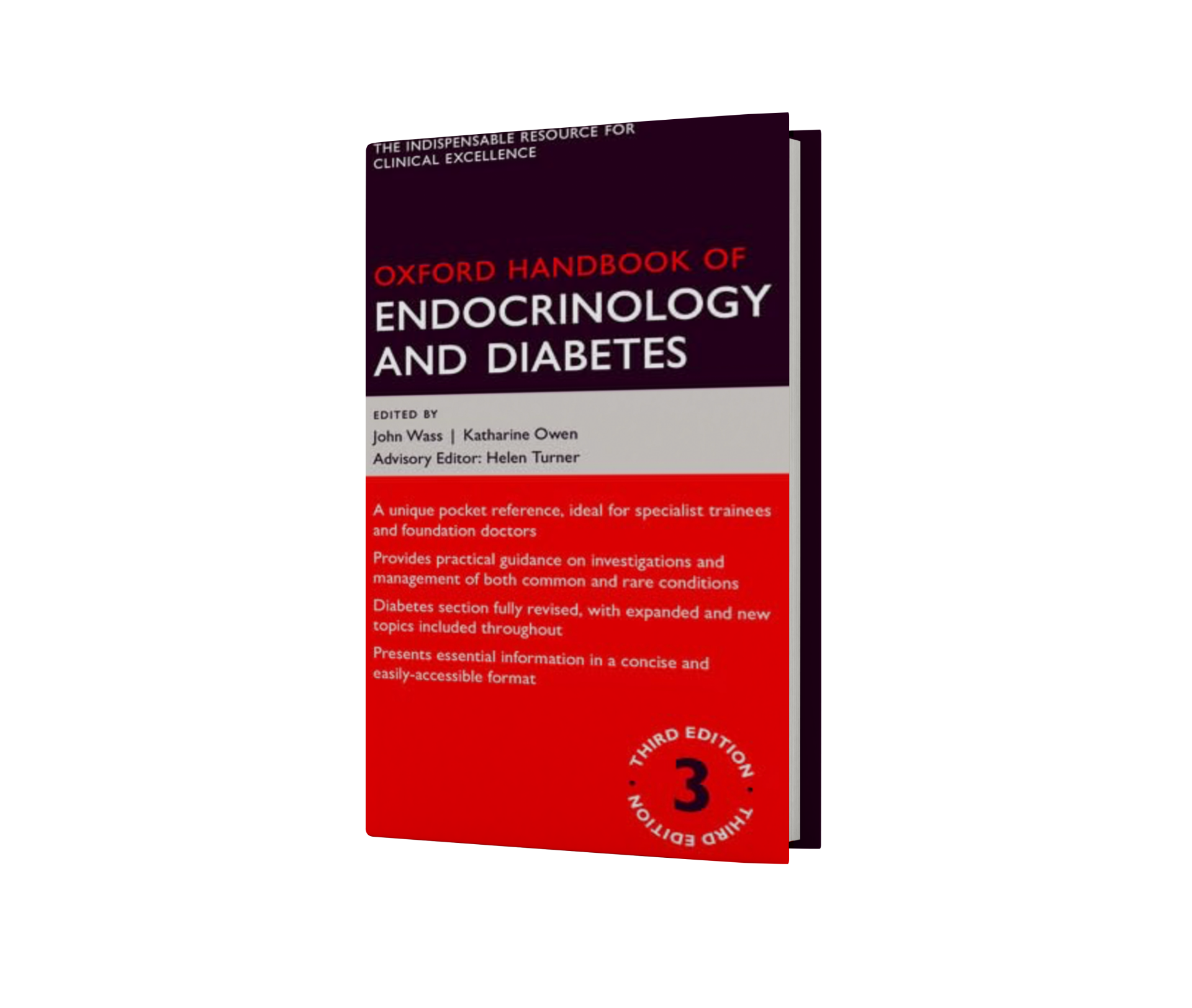 Oxford Handbook of Endocrinology and Diabetes (Oxford Medical Handbooks) 3rd Edition